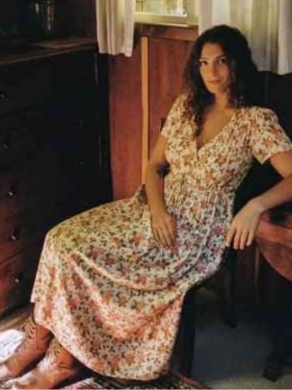 Christy Dawn Dawn Dress Autumnal Floral Print